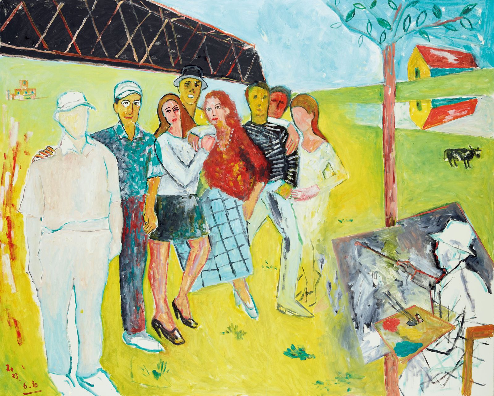 横尾忠則の現在地を世田谷美術館で。新作《連画の河を描く》──今月の