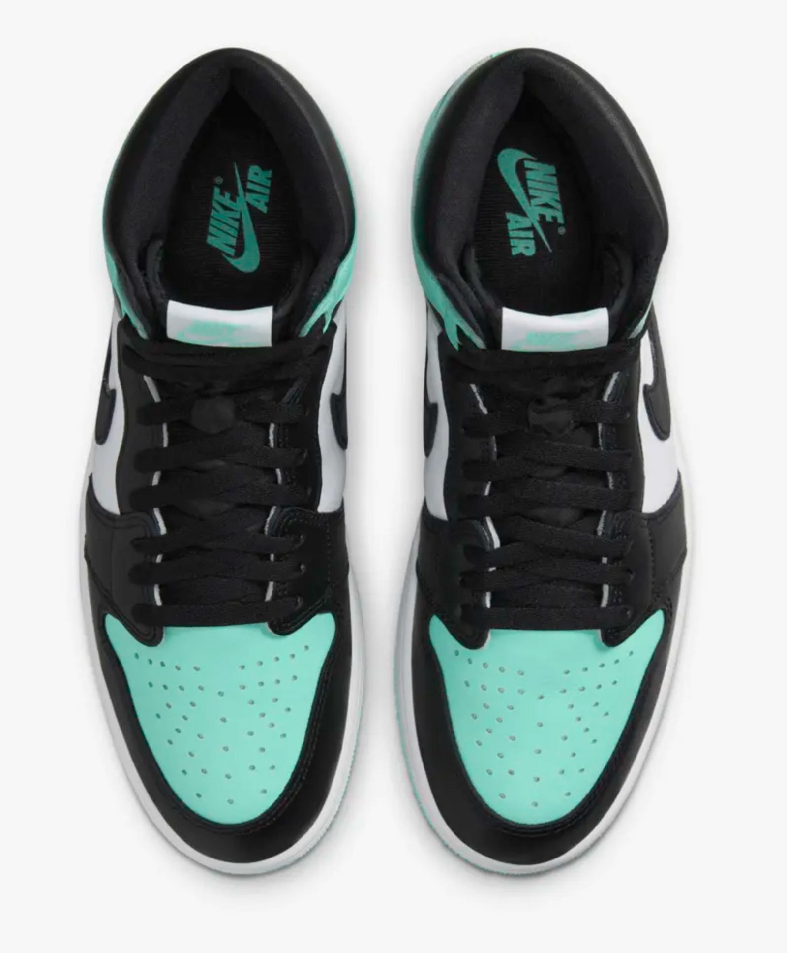 エア ジョーダン 1 HIGH OG」の新色は鮮やかなグリーンのコントラスト