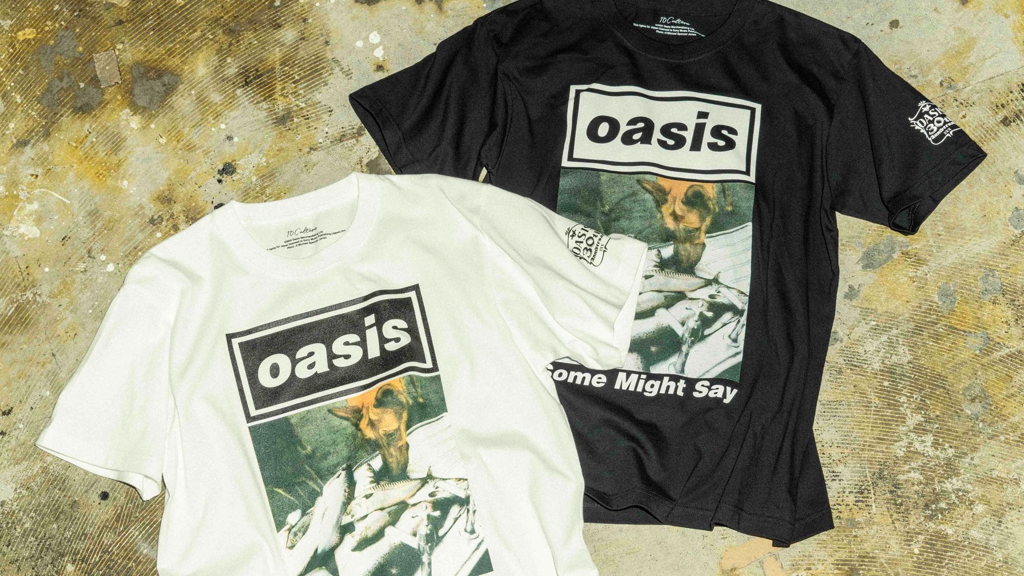 オアシスとテンカルチャーによるコラボTシャツが発売！ | GQ JAPAN