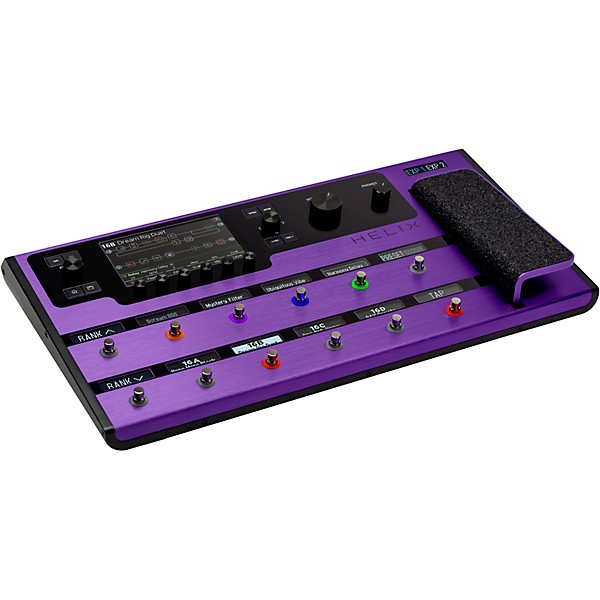 Line 6 Helix Limited-Edition Multi-Effects Guitar Pedal Purple