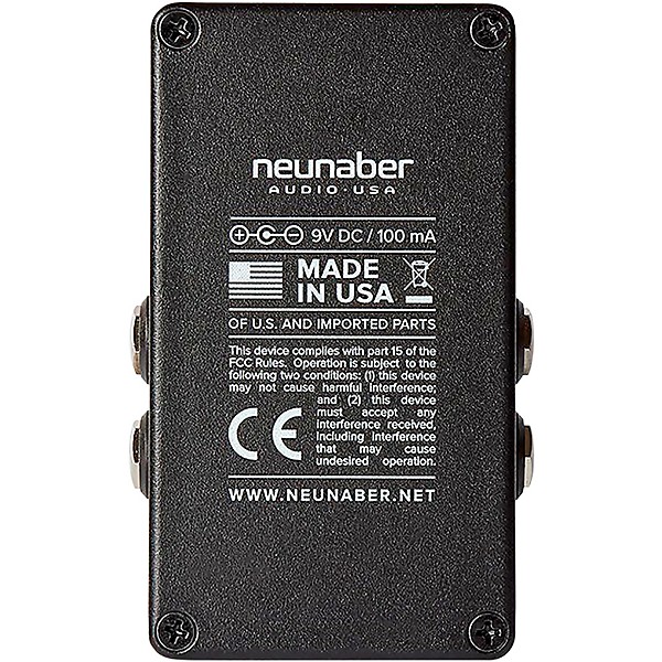 Neunaber Inspire Tri-Chorus Plus Effects Pedal Black and Blue