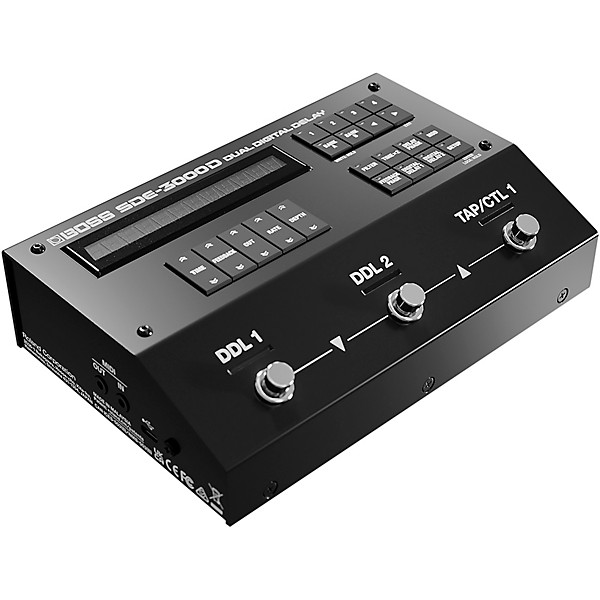 BOSS SDE-3000D Dual Digital Delay Effects Pedal Black | Guitar Center