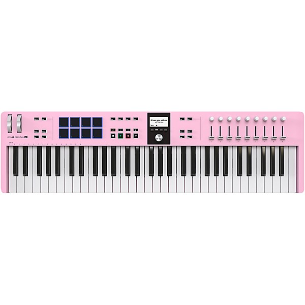 Arturia KeyLab Essential 61 mk3 MIDI Keyboard Controller - Rose