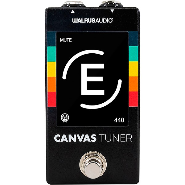 Walrus Audio Canvas Tuner Pedal Black | Guitar Center