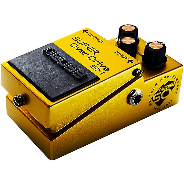 BOSS SD-1-B50A Super Overdrive 50th Anniversary Effects Pedal