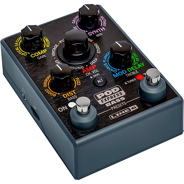 Line 6 POD Express Bass Effects Pedal - Black | Guitar Center