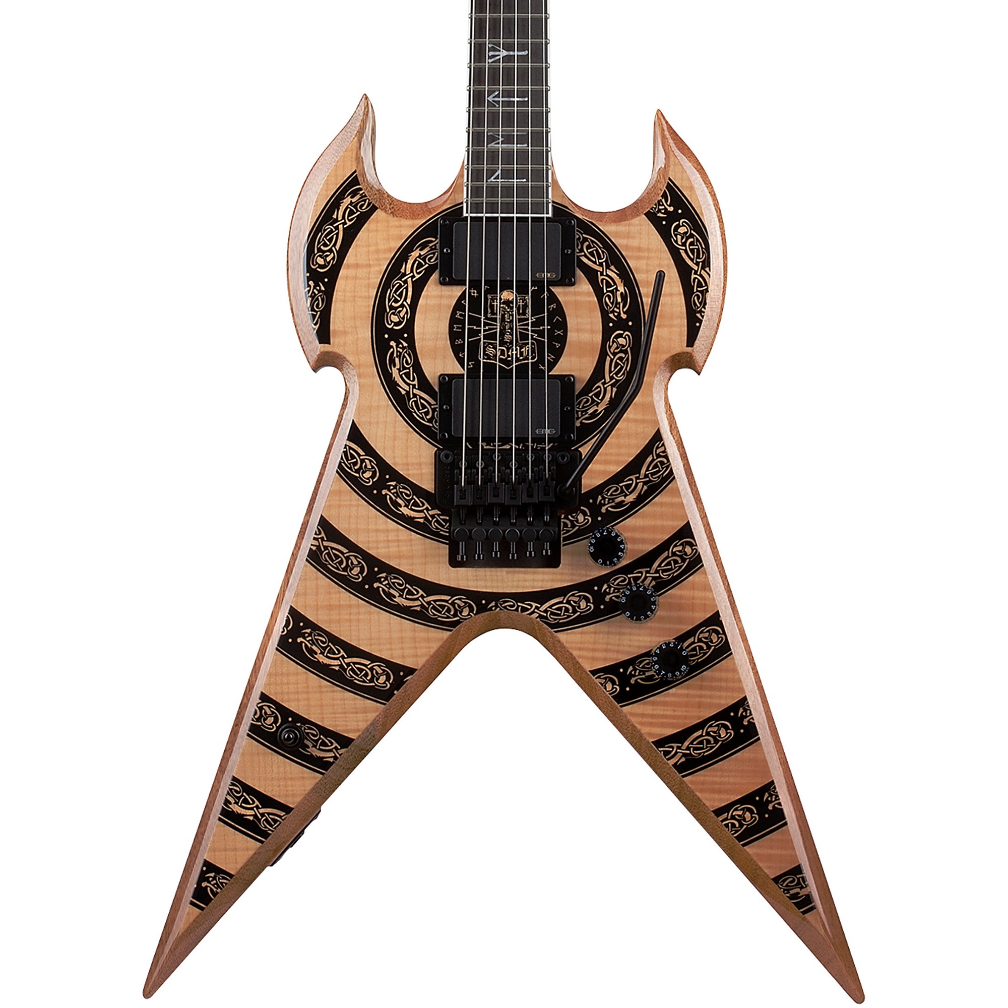 Wylde Audio Warhammer FR Norse Dragon Bullseye Electric Guitar