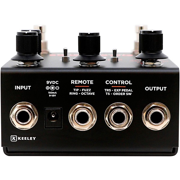 Keeley Octa Psi Transfigurating Fuzz Effects Pedal Black | Guitar