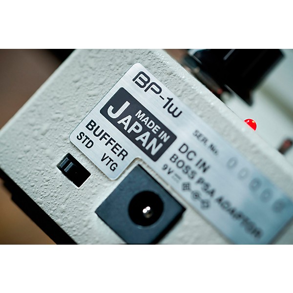 BOSS BP-1W Waza Craft Booster/Preamp Effects Pedal White | Guitar