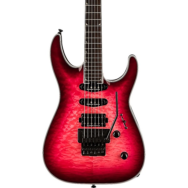 Jackson Pro Plus Series Soloist SLA3Q Electric Guitar Fuschia