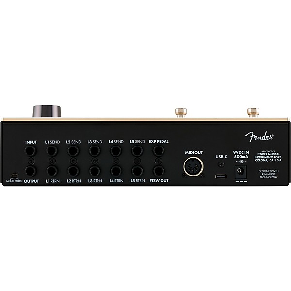 Fender Switchboard Effects Operator Loop Switcher Pedal Champagne