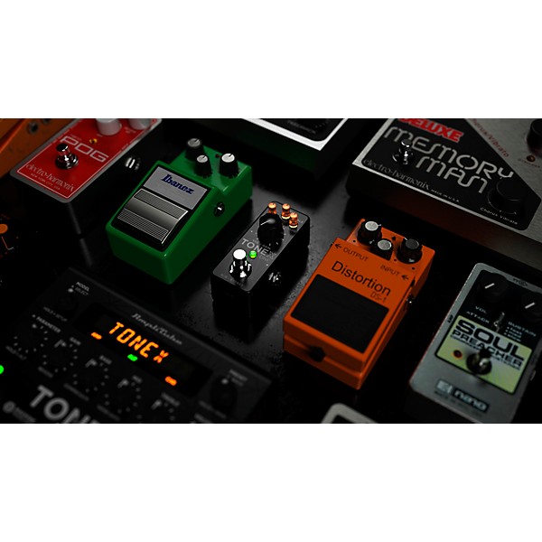 IK Multimedia TONEX ONE Modeling Amp & Distortion Pedal - Black