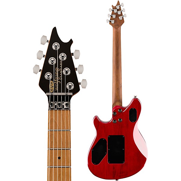 EVH Wolfgang WG Standard QM Electric Guitar Wine Red | Guitar Center