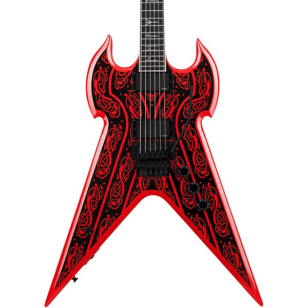 Wylde Audio Warhammer FR Norse Dragon Pinstripe Electric Guitar