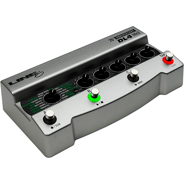 Line 6 DL4 MkII Silver Limited-Edition 25th Anniversary Delay