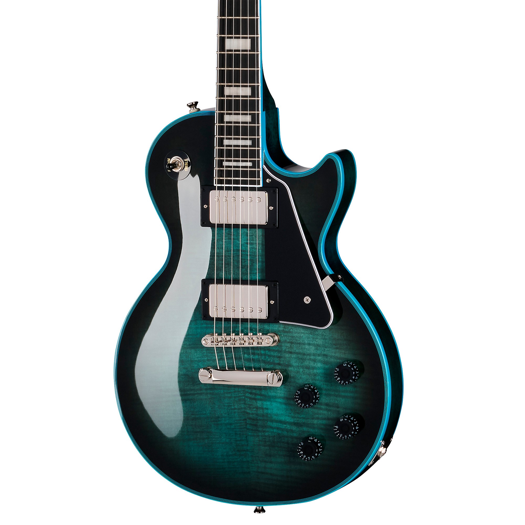 Epiphone Les Paul Custom Widow Limited Electric Guitar- Indigo