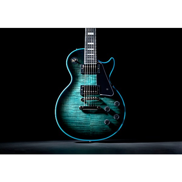 Epiphone Les Paul Custom Widow Limited Electric Guitar- Indigo