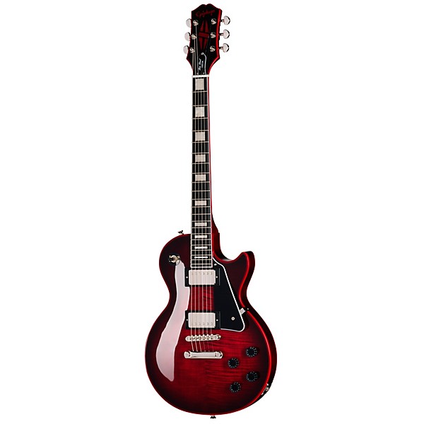 Epiphone Les Paul Custom Widow Limited Electric Guitar- Red
