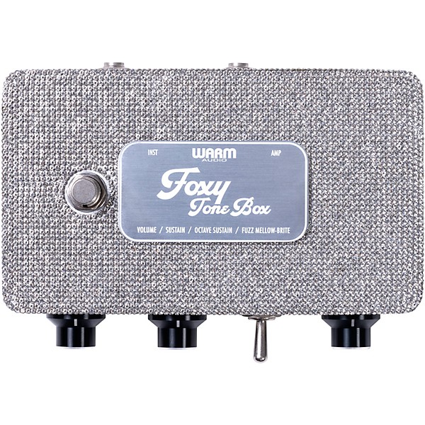 Warm Audio Foxy Tone Box Limited-Edition Glitz Octave Fuzz Guitar