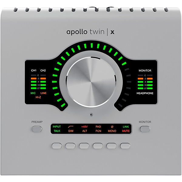Universal Audio Apollo Twin X QUAD 10x6 Gen 2 Thunderbolt 3 Audio