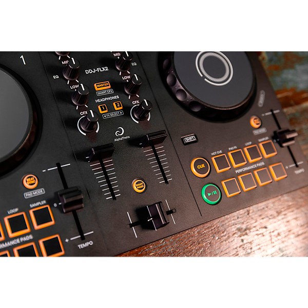 AlphaTheta - DDJ-FLX2 Entry Level DJ Controller for rekordbox and