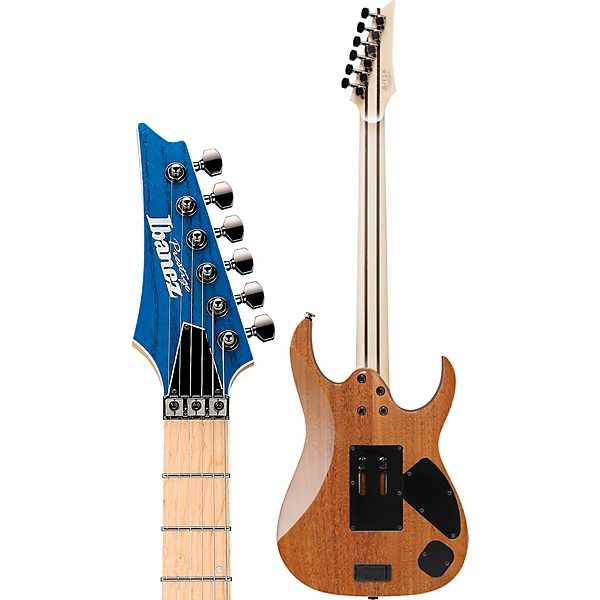 Ibanez Prestige RG 6-String Electric Guitar - Blue Frozen Ocean