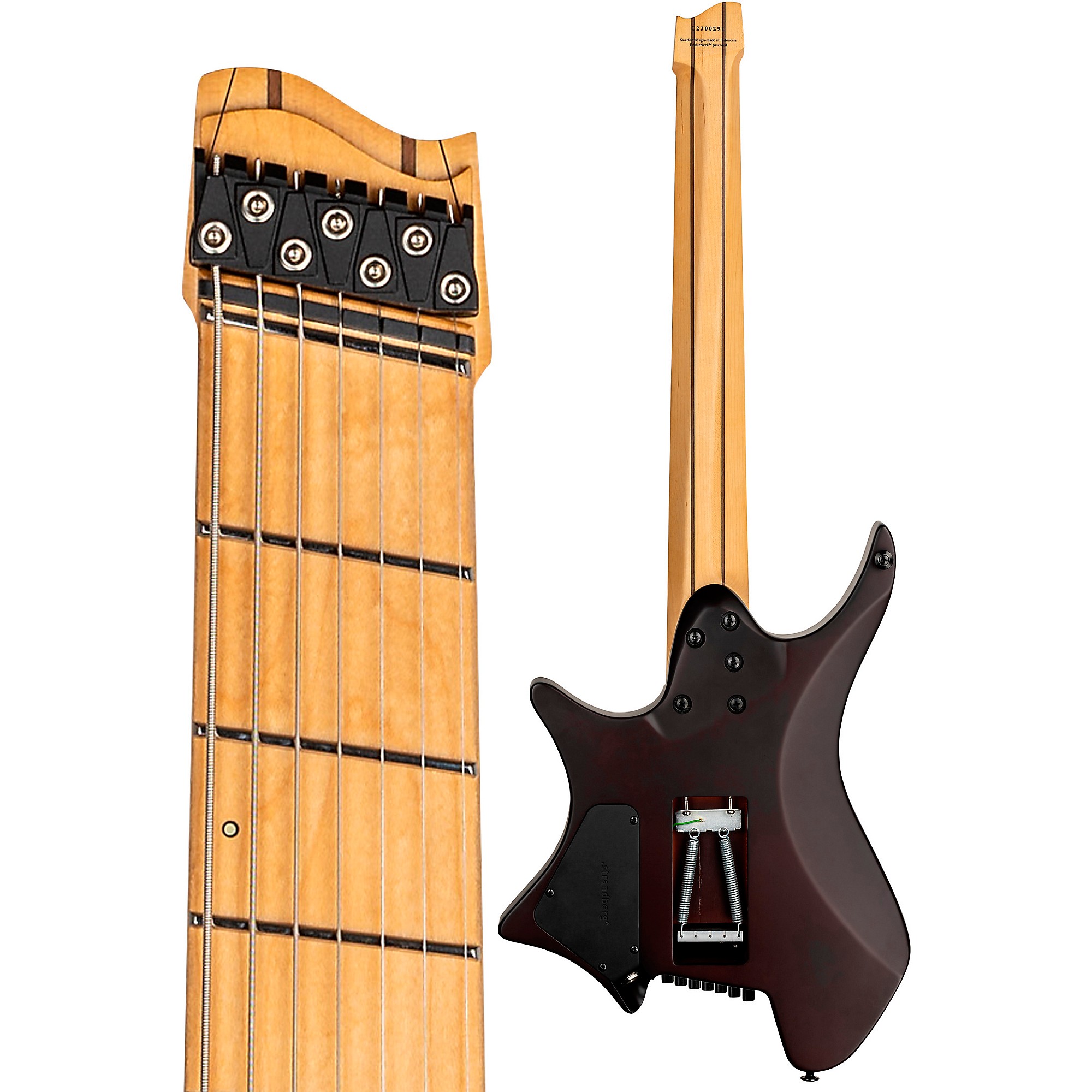 strandberg Boden Standard NX 7 Tremolo Electric Guitar Natural