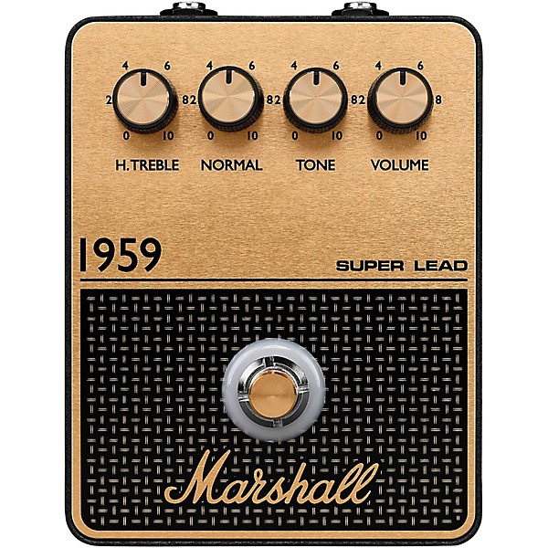 Marshall 1959 Vintage Overdrive Super Lead Pedal - Gold