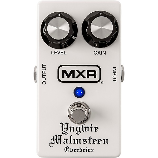MXR Yngwie Malmsteen Overdrive Effects Pedal - White