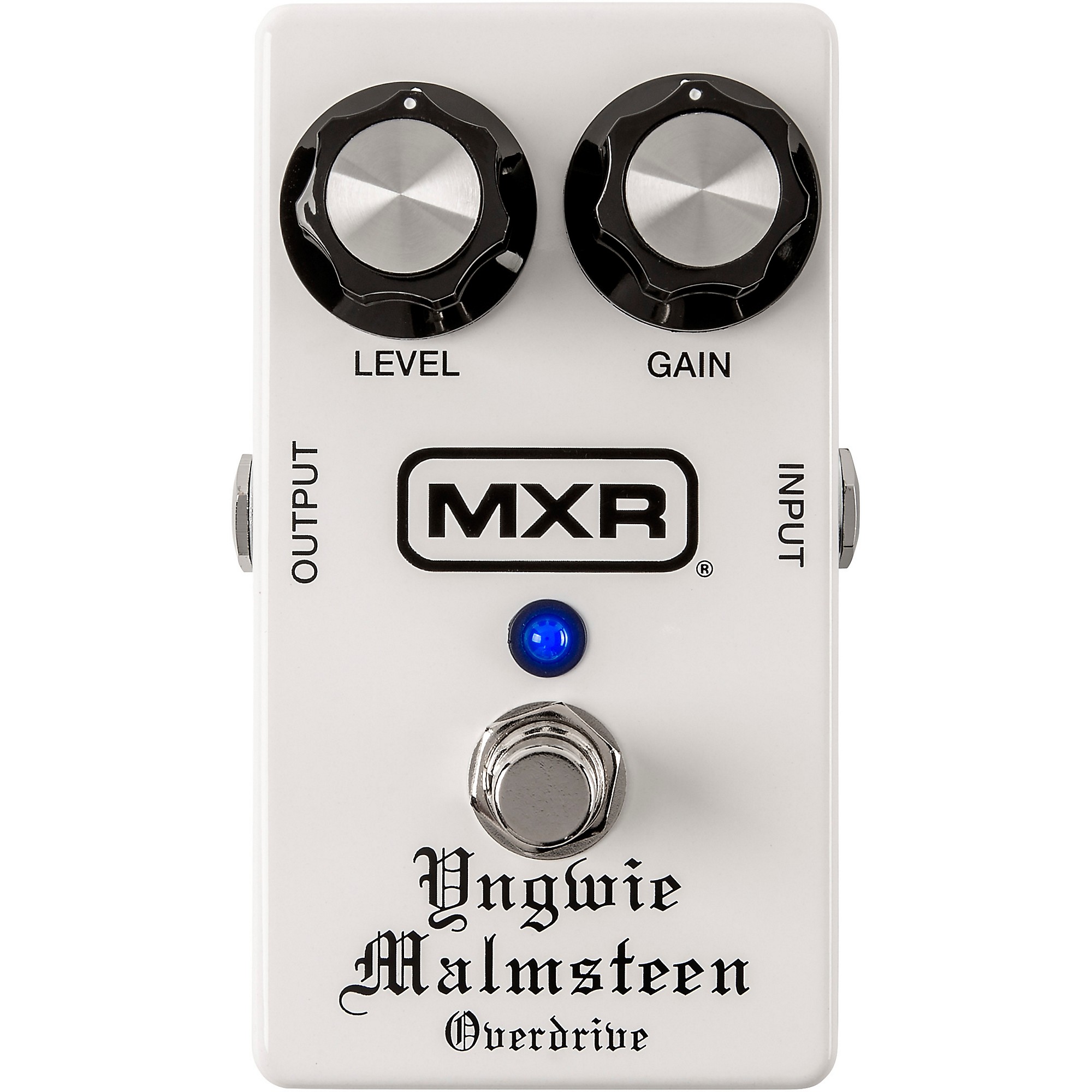 MXR Yngwie Malmsteen Overdrive Effects Pedal - White