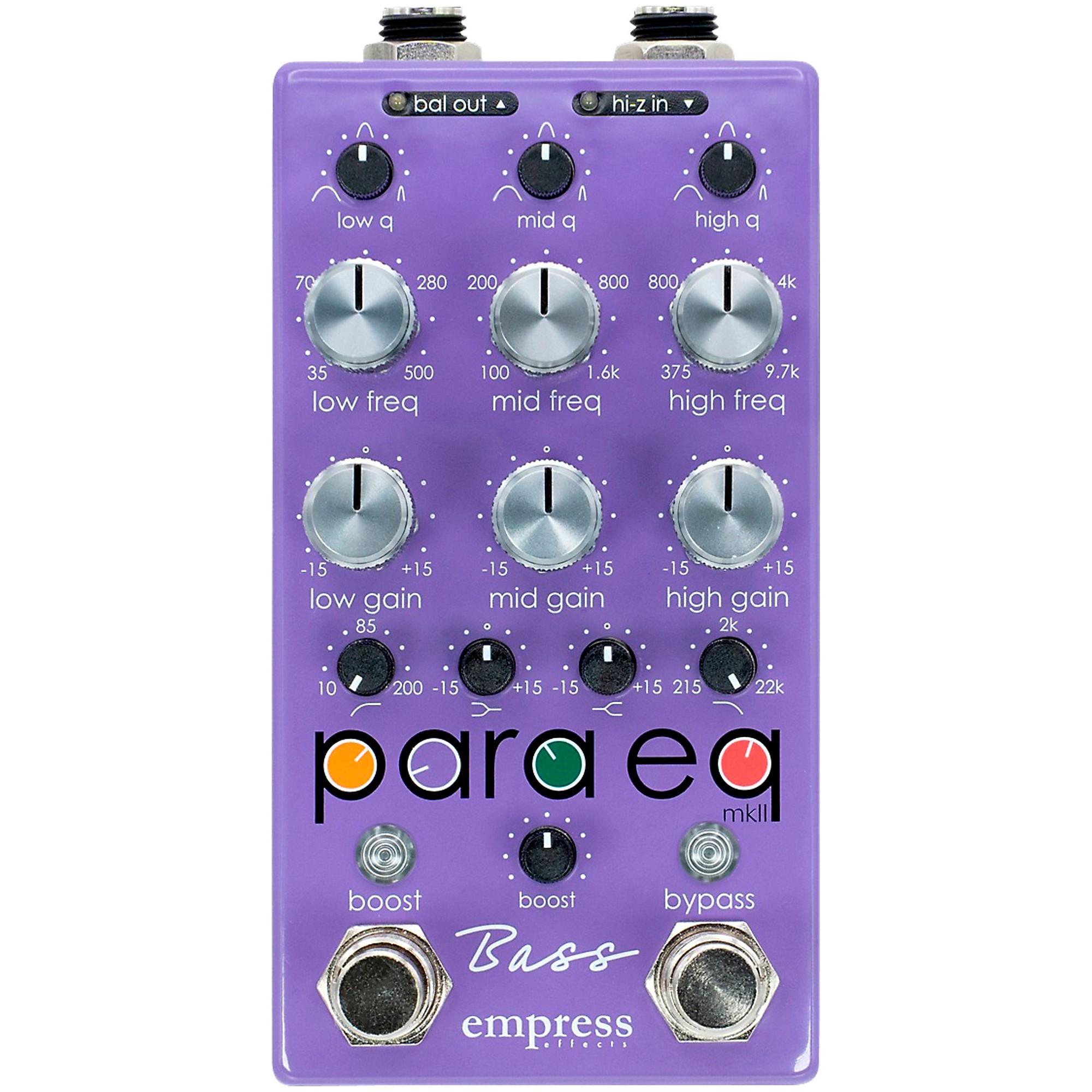 ギター empress Effects / ParaEQ w/Boost ParaEq – Empress Effects Inc.