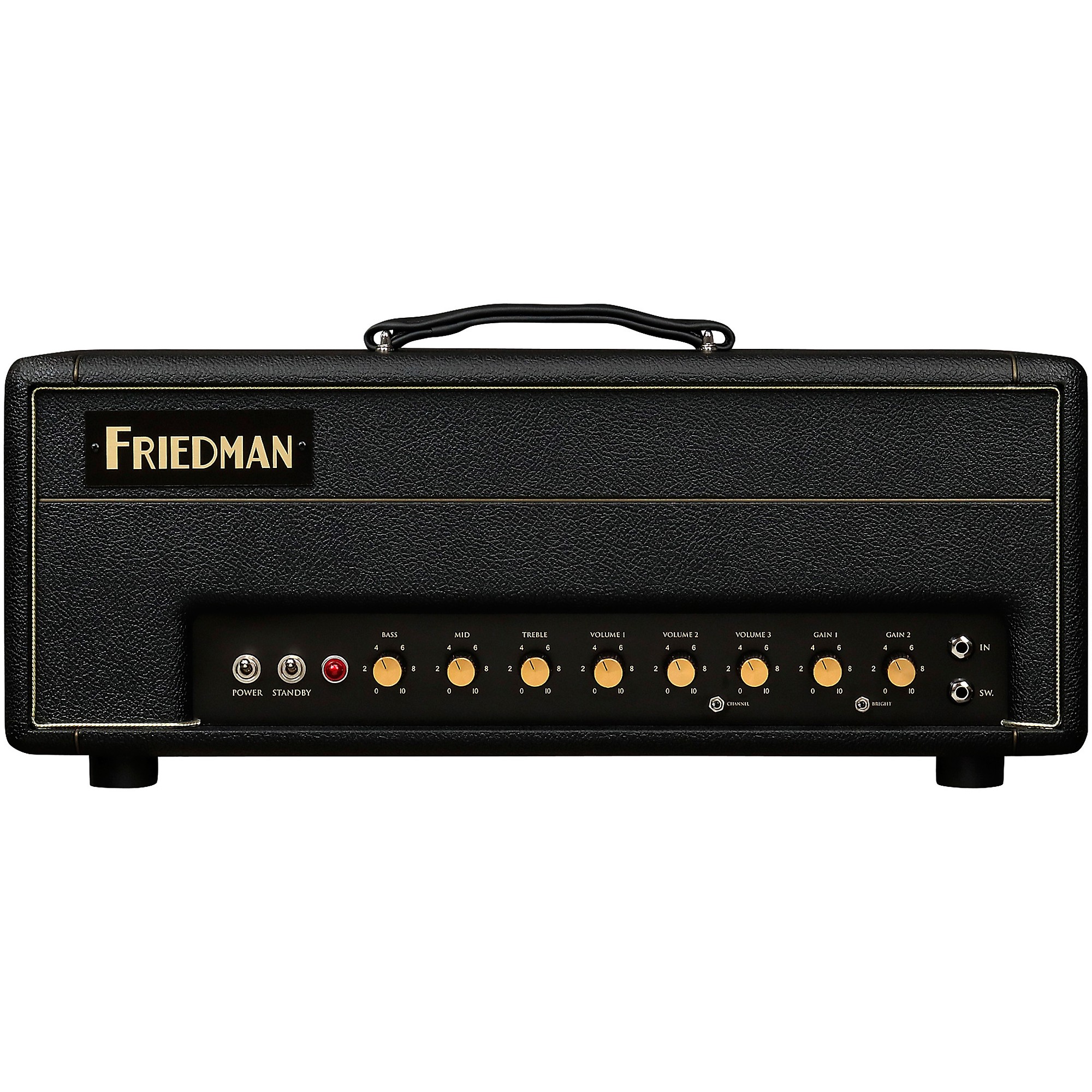 Friedman Smallbox Custom Shop 50W 3-Channel Guitar Amp Head Black