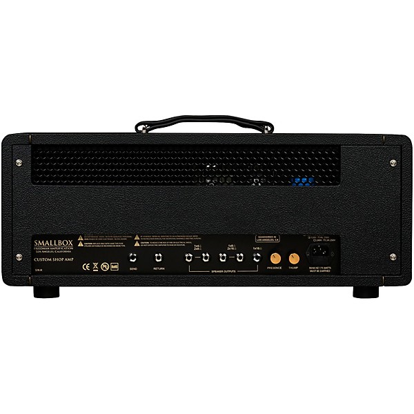 Friedman Smallbox Custom Shop 50W 3-Channel Guitar Amp Head Black
