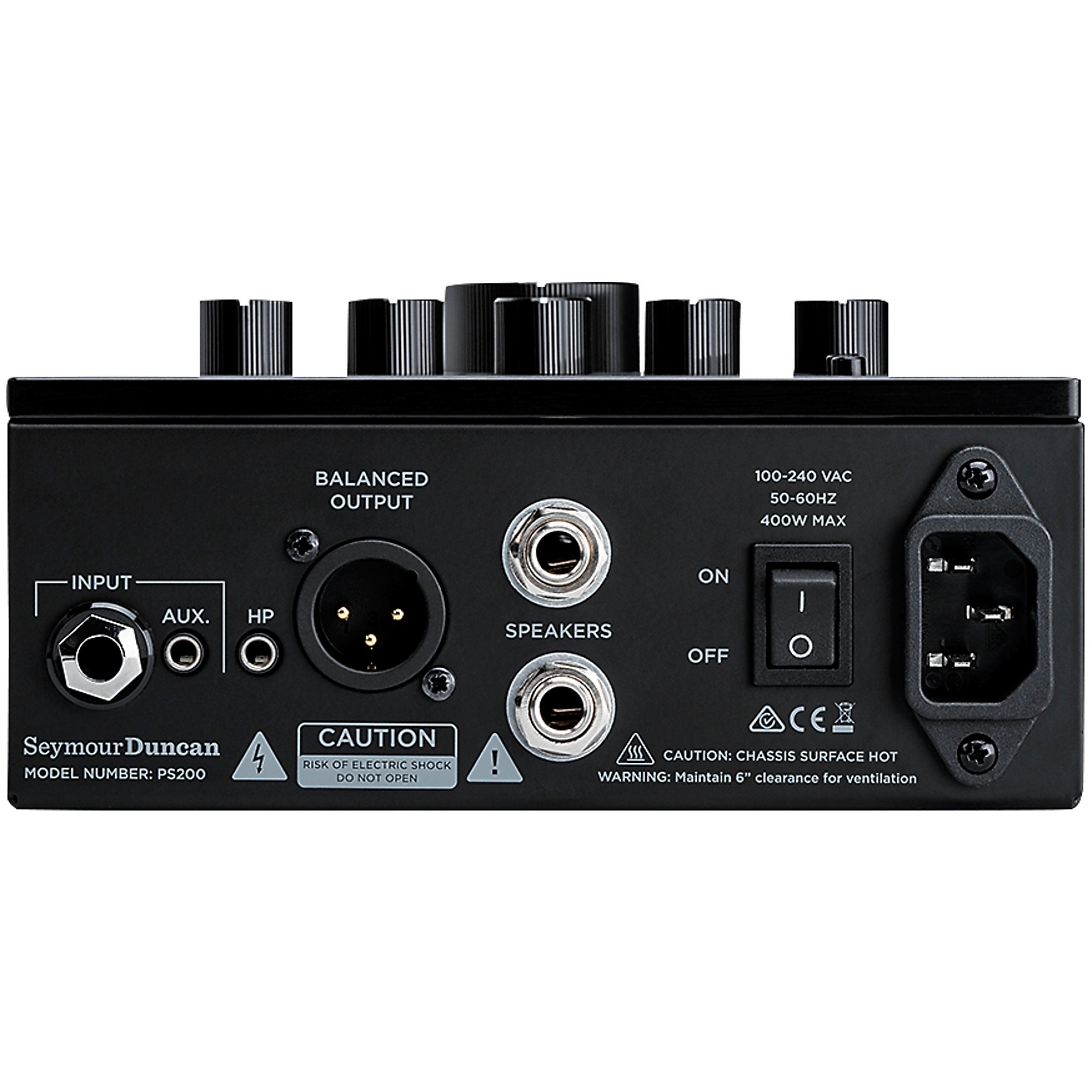 Seymour Duncan PowerStage 200 200W Power Amplifier Black | Guitar