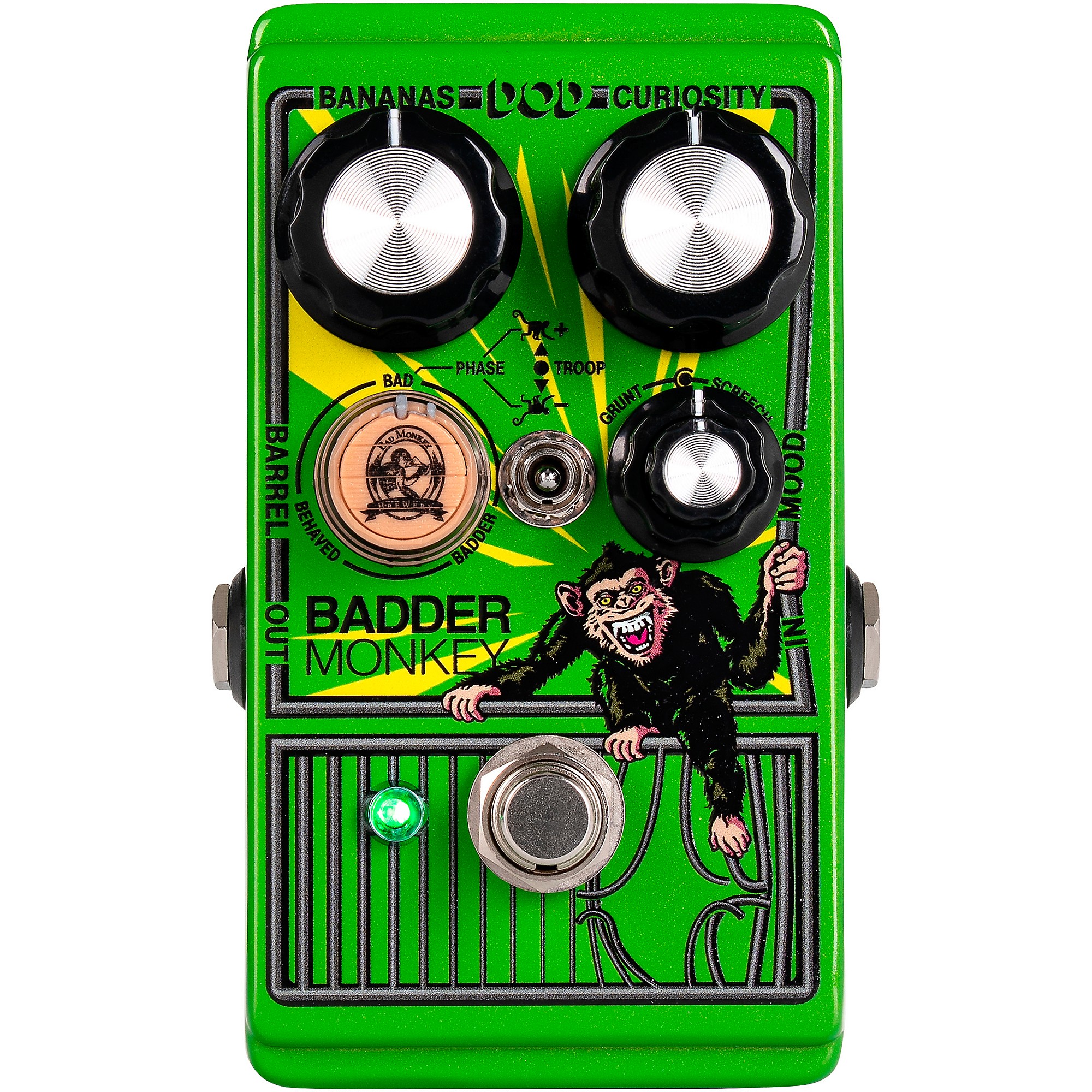 DOD Badder Monkey Overdrive Effects Pedal - Green | Guitar Center