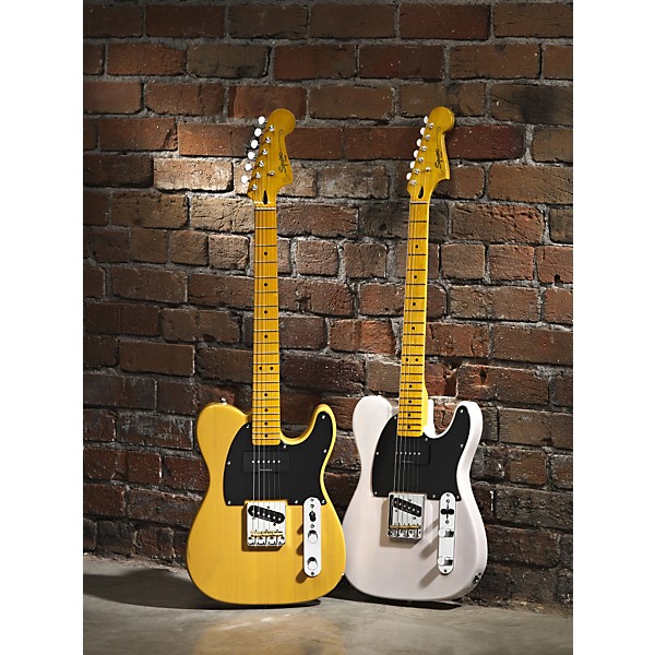 Vintage Modified Telecaster Special Electric Guitar White Blonde