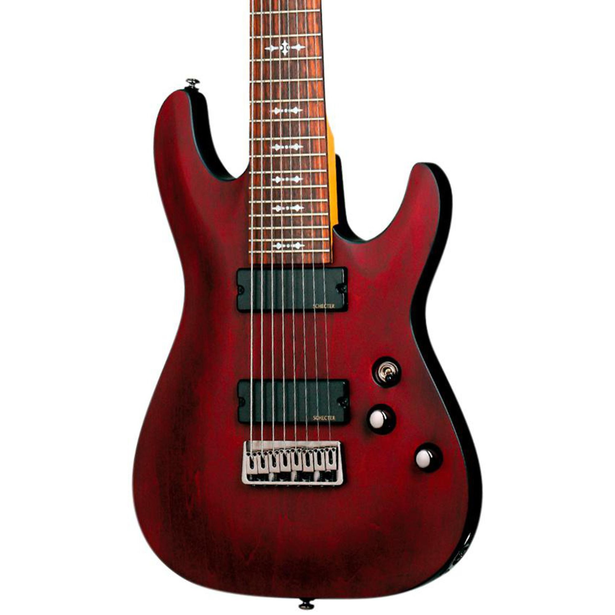 Schecter Guitar Research OMEN-8 Electric Guitar Satin Walnut