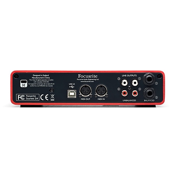 Restock Focusrite Scarlett 2i4 USB Audio Interface | Guitar Center