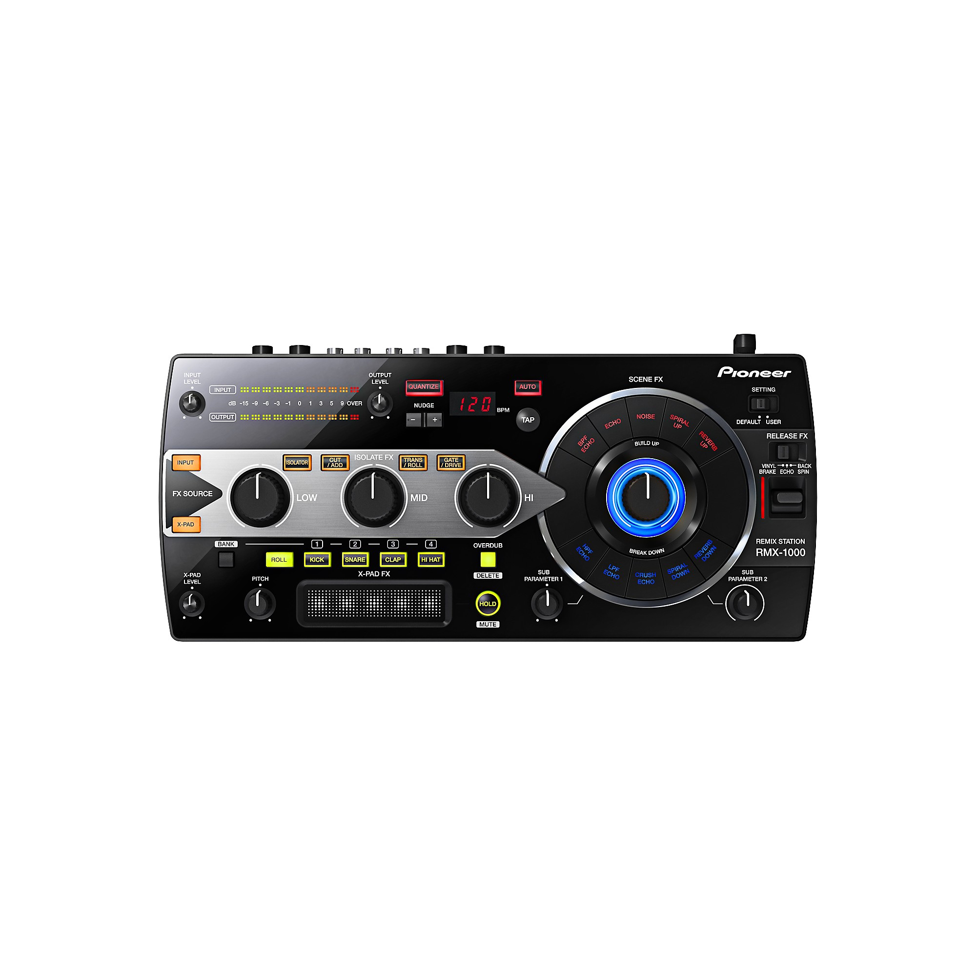 Pioneer DJ RMX-1000 Remix Station Black | Guitar Center