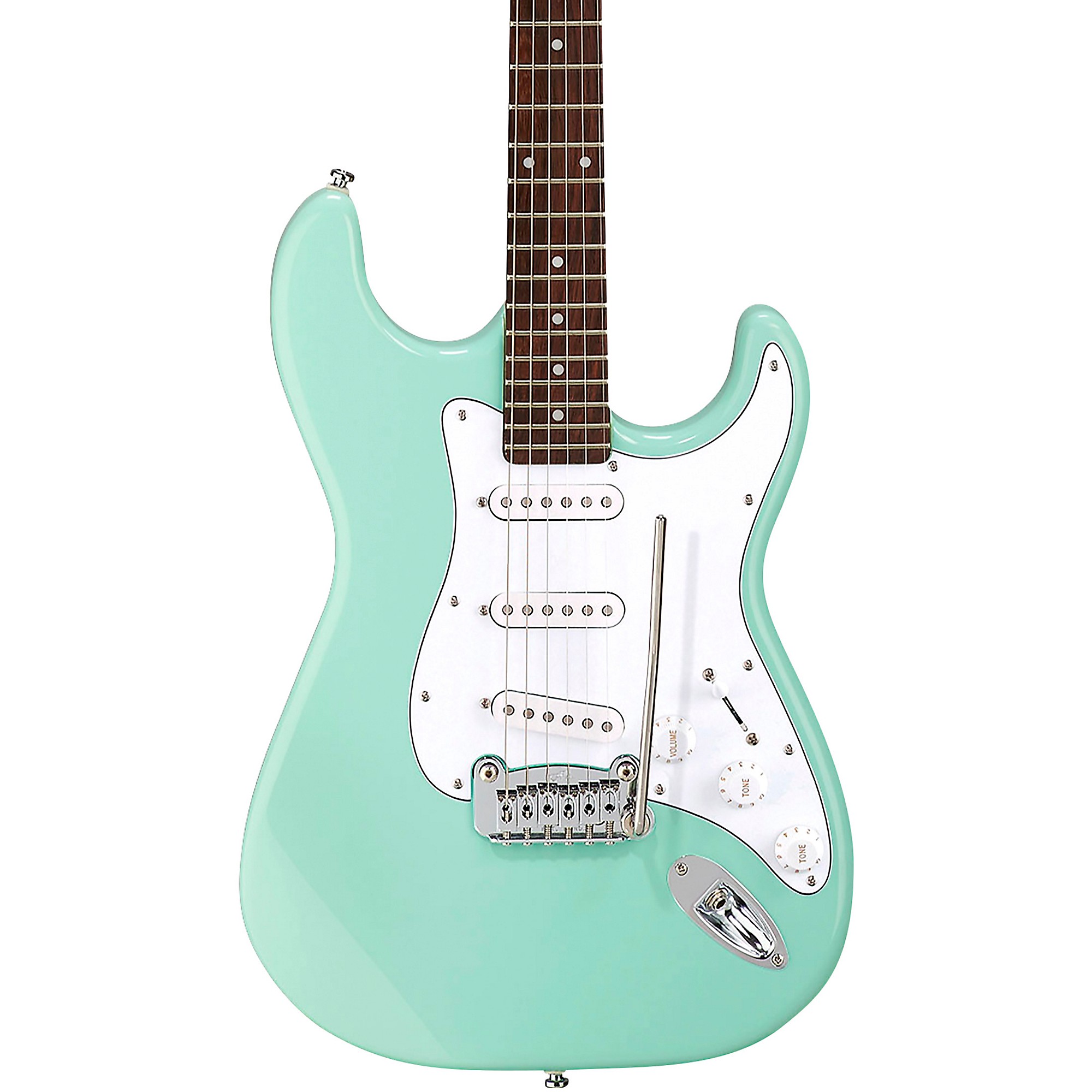 G&L Tribute Legacy Electric Guitar Surf Green Rosewood Fretboard