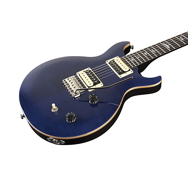 PRS SE Santana Electric Guitar with Gig Bag Whale Blue | Guitar Center