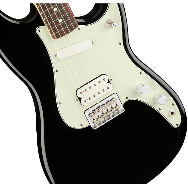 Fender Duo-Sonic HS Rosewood Fingerboard Black | Guitar Center