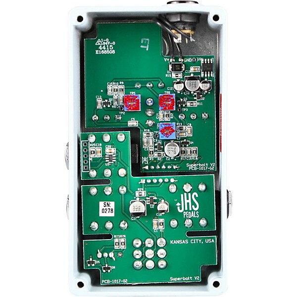 JHS Pedals SuperBolt V2 Overdrive Effects Pedal | Guitar Center