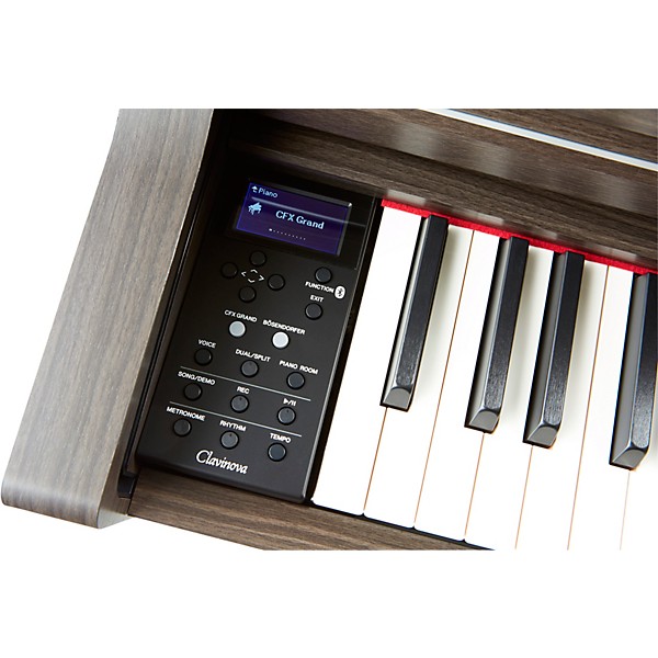 Yamaha Clavinova CLP-645 Console Digital Piano with Bench Dark