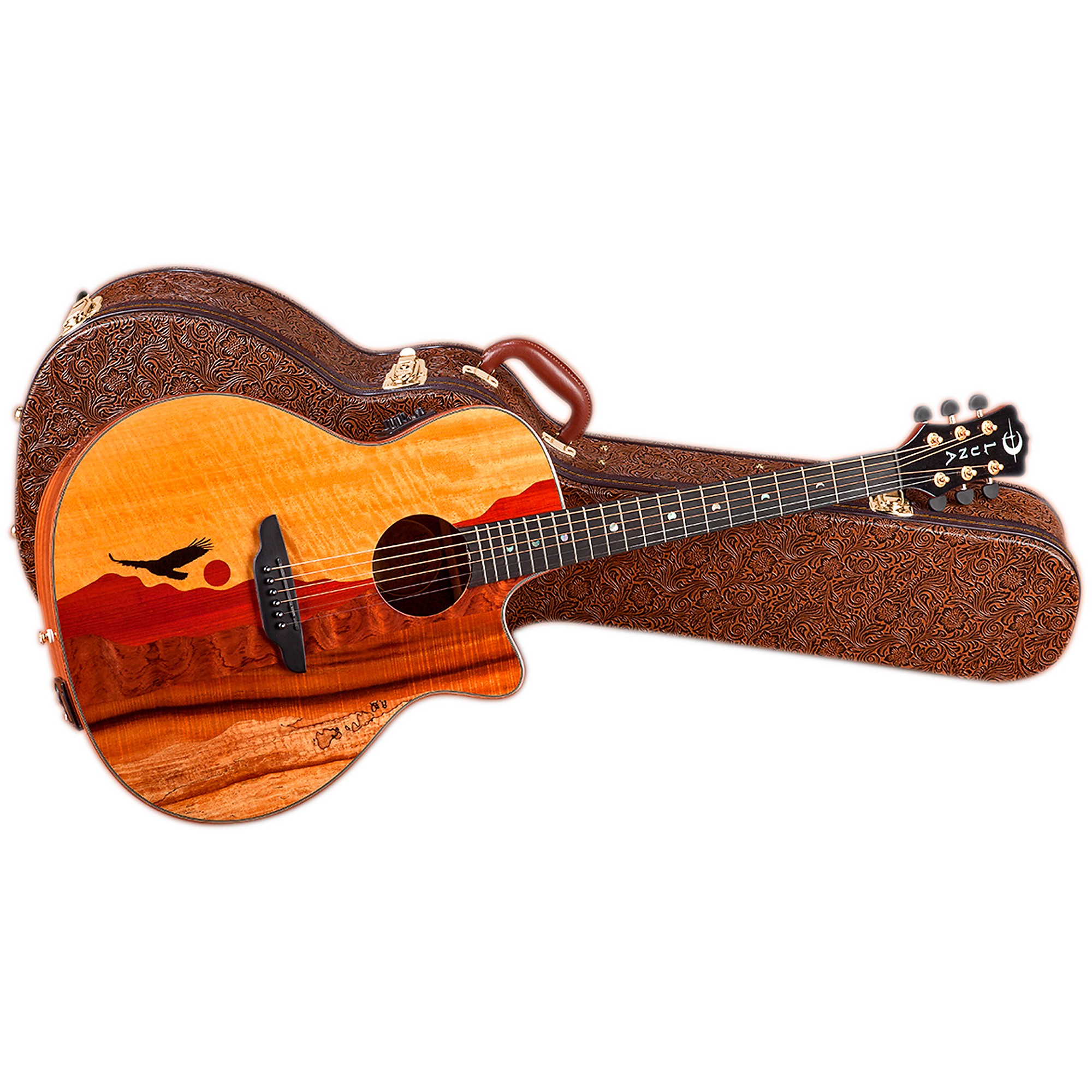 Luna Vista Eagle Koa Back and Sides Acoustic-Electric Guitar