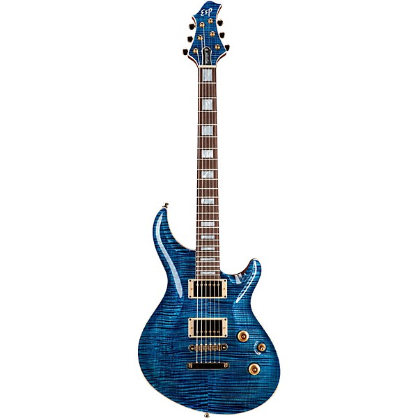 Platinum ESP Original Mystique CTM Electric Guitar Marine Blue