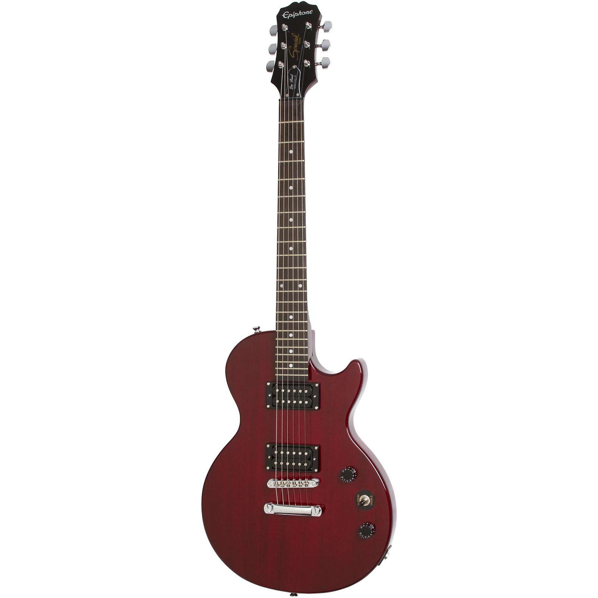Open Box Epiphone Les Paul Special II Electric Guitar Wine Red