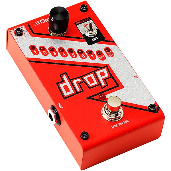 DigiTech Drop Polyphonic Drop Tune Pitch Shifter Guitar Effects