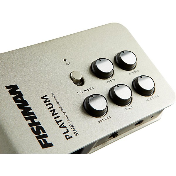 Fishman Platinum Stage Acoustic Guitar Preamp | Guitar Center