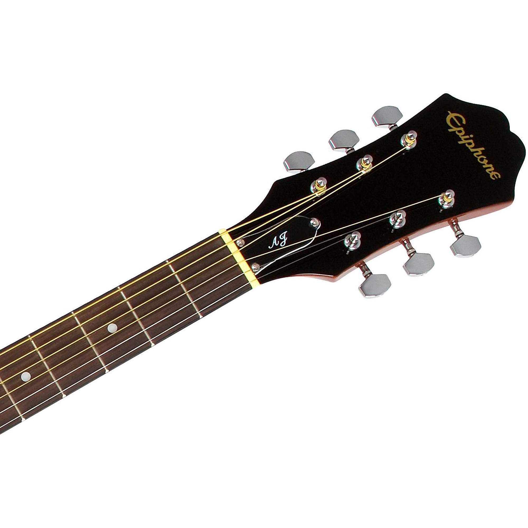 Epiphone Ltd. Ed. AJ-100 Acoustic Guitar Natural | Guitar Center